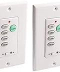 Wireless Ceiling Fan And Light Wall Control Kit, Replace Your Old Switch With Full Range Touch Dimmer And Fan Speed Control, 2 Pack