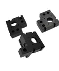 Upgrade Your 3D Printer With This Z Axis Motor Cage Kit For Front Or Back Mounting It Reduces Wobble And Ripple Using Durable Aluminum Alloy Compatible With Standard 42 Stepper Motors And Easy Direct Install, black aluminum 3D printer motor cage set