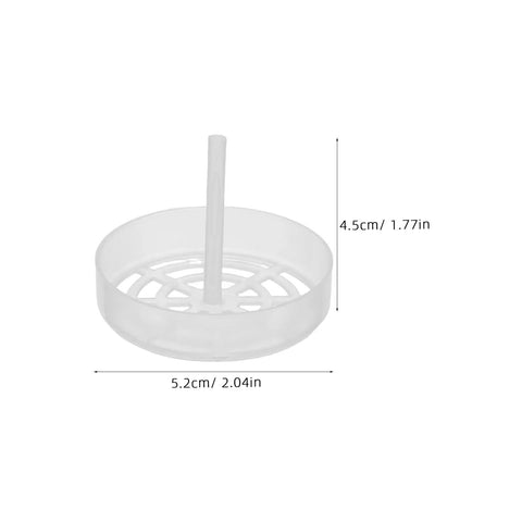 Kick Serious Grime Out Of Your Bling With These Tight Little Mesh Baskets Built For Ultrasonic Jewelry Cleaners, 5.2cm round.