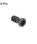 Heavy Duty M2.5 X 10mm Torx Screws For Cnc Lathe Tool Carbide Insert Holder 12.9 Grade Alloy Steel visible in a pack of 10.