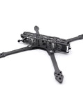 LX 7 Folding Rack Drone Frame Kit For 7 Inch Props With 314mm Wheelbase Carbon Fiber Build for DIY Quadcopter Projects, angled view