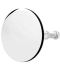 Resistant Brass Bathtubs Plugs 43mm for Homes, lightweight chrome finish plug with adjustable fitting for sinks.
