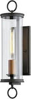 Outdoor Bronze Finish 1 Light 20 Inch Wall Sconce With Clear Glass Dimmable With The Right Bulb Exterior Wet Rated Dope Modern Style