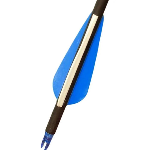 Blue vane from 100 Pcs TPU Arrow Vanes Replacement Fletching For DIY Archery Gear Easy Install Wear Resistant Vanes Set