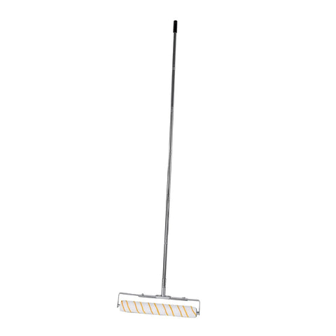 18 Inch Heavy Duty Paint Roller Kit With Sturdy Stainless Steel Extension Pole for smooth wall coatings.