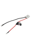 Top Shelf Heavy Duty 10Awg 50A EV Charging Cable With M8 Ring Terminal pure copper core connector with red and black wires