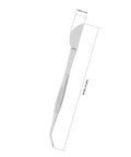 Stainless Steel Bonsai Tweezers Set With Small Rake And Curved Tips For Succulents Moss And Plant Shaping Pro Grade Gardening Tools Durable Bonsai Supplies For Easy Maintenance And Storage, 8.65 in