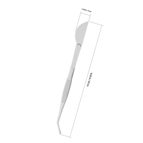 Stainless Steel Bonsai Tweezers Set With Small Rake And Curved Tips For Succulents Moss And Plant Shaping Pro Grade Gardening Tools Durable Bonsai Supplies For Easy Maintenance And Storage, 8.65 in
