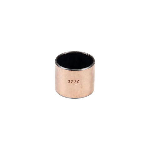 Rock Solid 1Pc Sleeve Bearing 32MM ID X 36MM OD X 30MM Length Oilless Bushing Carbon Steel Base, sintered bronze layer, showing cylindrical shape.