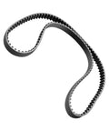 Top Notch 1-1/2 Inch Rear Drive Belt With 136 Teeth For Touring Motorcycles showing parabolic tooth profile and sturdy build.