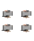 4 Pack 4200KV 1506 Brushless FPV Racing Drone Motors With 34mm And 80mm Mounting Holes, Lightweight Power For Stable Flights