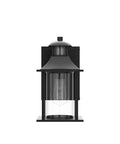 Outdoor Wall Lantern With Built In GFCI Outlets Waterproof Porch Light With Motion Modes No Fuss Anti Rust Exterior Wall Light