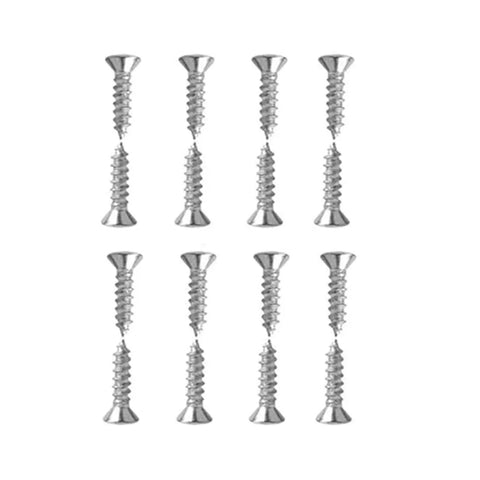 Heavy Duty Butterfly Twist Latch And Keeper Set For Flight Cases, Tool Boxes, And Guitar Boxes, Metal screws, 4 Pack, silver color