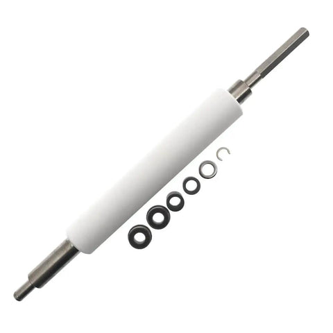 Rock Solid Pressure Platen Roller Kit With Bearings Gear Bushing Snap Ring For 105SL Thermal Label Printer 203dpi 300dpi Fixes Jamming Issues Fast Ensuring Smooth Operation And Top Prints Every Day Without Hiccups In Your Workflow.