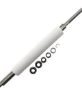 High Quality Pressure Platen Roller Kit With Bearings Gear Bushing Snap Ring Compatible With 105SL Thermal Label Printer 203dpi 300dpi Fix Feed Issues Smooth Printing Fits Quick Easy Repair No Hassle Straight Up Guaranteed, roller and rings