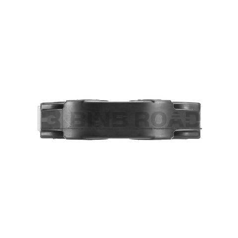 Heavy Duty Drive Shaft Flex Joint Replacement For BMW 328i 428i 528i 530i X3 X5 X6 E46 F10 top view of solid black joint