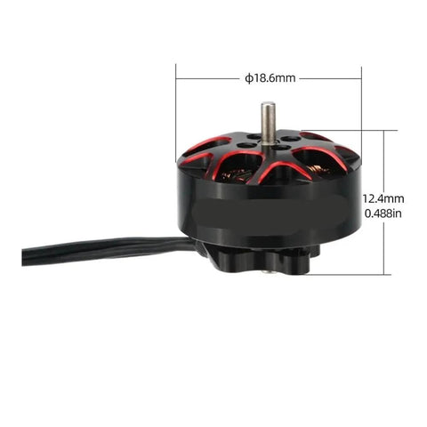4 Or 8 Pack A1404 4600KV FPV Brushless Motors For 2.5 To 4 Inch Drones 1.5mm Shaft Fits B25 RC Frames Durable Aluminum Shell