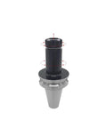 Pro Grade Bt50 Er50 Flexible Cnc Collet Kit Stainless Steel Tool Holder With Shock Absorbing Core Engineered For Heavy Duty Milling Grinding Fixtures Built Tough view from the side