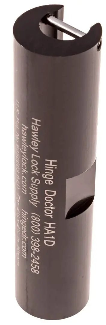 Pro Grade Two Way Hinge Alignment Tool for Commercial Doors, Quick 15 Second Adjustment, tube design, Made in the USA