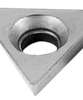 Real Time GPS Location Tracker With Dead Simple Setup Waterproof Build For Fleet Vehicles And Valuable Assets Smooth Daily Tracking And Zero Hassle Security Monitoring close-up of metal triangular shape with hollow center