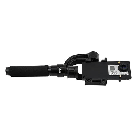 3 Axis Handheld Gimbal Stabilizer for GoPro Hero Smartphone and iPhone with brushless motors foam handle side view