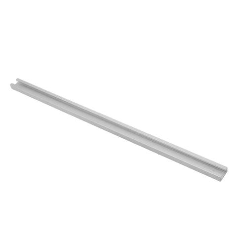 Rock Solid Aluminum T Slot Track 400mm Chute Rail Guide Rail For Router Tables Saws And Workbenches, 15.7in Length, Durable Aluminum