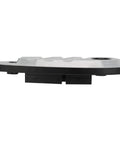 Rugged Brake Fluid Reservoir Cover Cap For Talaria Sting MX3 MX4 Electric Dirt Bike Knight Black side view