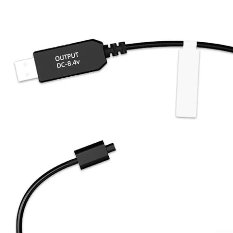 USB Charging Cable For Di2 8070 Shifters And Battery Charger Adapter, Non Original Replacement Cord For Di2 Series, black cable