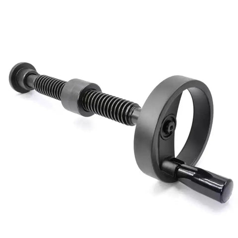 Tough As Nails T22 Trapezoidal Lead Screw And Adjustable Handwheel Offering Butter Smooth Motion Designed From Premium 45 Steel To Make Your Cnc Builds And Woodworking Rigs Run Flawless For Reliable Axis Calibration And Quick Diy Repairs