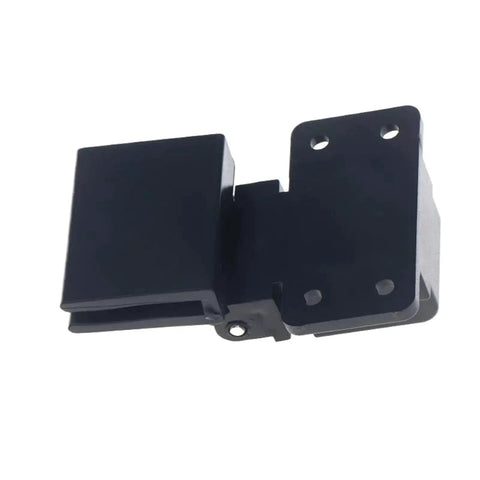 Soft Close Dust Cover Hinges For Vinyl Record Player Turntable Lid No Slam Quiet Self Closing Hinge Upgrade, black stainless steel hinge