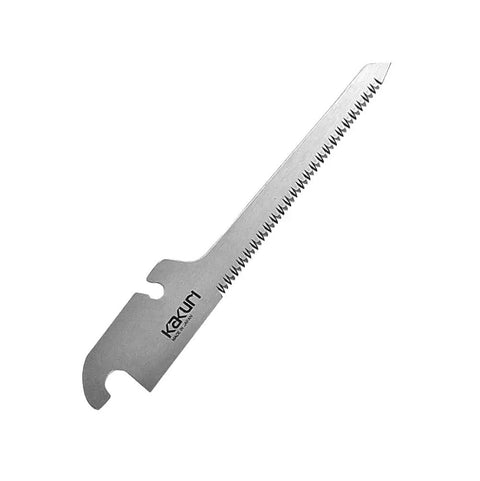 Japanese Keyhole Saw With Coarse Teeth For Lightning Fast Curved Cuts, crafted from stainless steel, 4 inch blade, ideal for precision cuts.