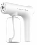 Electrostatic ULV Atomizer Sprayer With Blue Light Wireless Nano Mister Fogger Gun for precise misting indoors outdoors