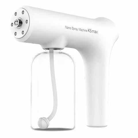 Electrostatic ULV Atomizer Sprayer With Blue Light Wireless Nano Mister Fogger Gun for precise misting indoors outdoors