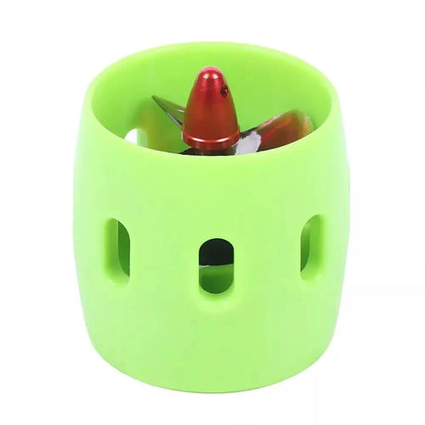 12-24V Underwater Thruster With 312W Motor And Four Blade Propeller in green casing for RC boats and models