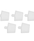 Premium Silicone Tapered Plug Kit With High Temp Sealing For Powder Coating And Masking Supplies, 20Pcs Heat Resistant Rubber Tools Up To 250C For Reliable Tight Fit And Durable Performance, white silicone plugs