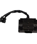 Thinking Process: black 12v marine kill start relay module with finned aluminum housing and wiring harness