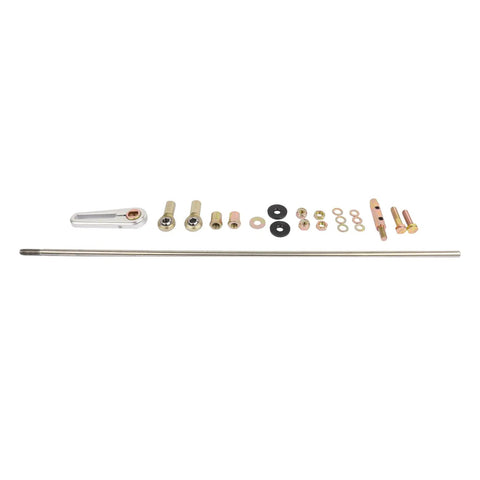 21 Inch Adjustable Transmission Column Shift Linkage Replacement For GM Chevy Vehicles ACA-1800 CB5010 Easy Install Beefed Up Durable Alloy Build For Precise Smooth Gear Shifts And Reliable Performance. 21-inch stainless steel linkage kit with hardware