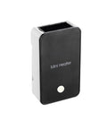 Energy Saving Mini Portable Heater For Home And Office Quiet Desktop Electric Heater Warmer Quick Instant Heat With PTC Aluminum Heating Element Safe Overheat Protection Compact Black Desk Heater For Small Spaces