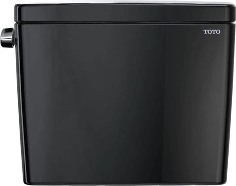 Drake 1.6 GPF Toilet Tank With Washlet Compatible Auto Flush, Sedona Beige, High Efficiency Tornado Flush, front view
