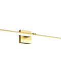 Gold 24 Inch Dimmable LED Vanity Light for Bathroom Over Mirror, Modern Bath Fixture in 6000K Cool White, Flicker Free 18W
