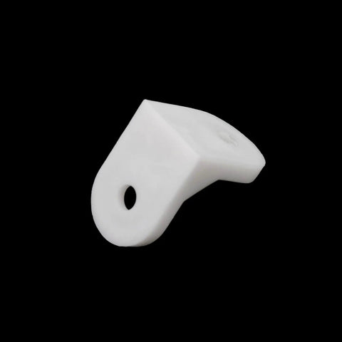 Premium Plastic L Shelf Brackets For Sturdy Wall Mounting Built Tough With Durable Polymer Corners In Crisp White Includes Twenty Angled Holders For Fast Diy Shelving Setup Gives Knockout Performance For Home Storage Without Any Hassle