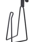 Over The Tank Toilet Paper Holder Stand, Sturdy Metal Tissue Roll Dispenser For Bathroom Storage And Organization, No Fuss Space Saving Design, Mounts Over Tank Or Cabinet Door, Black Finish