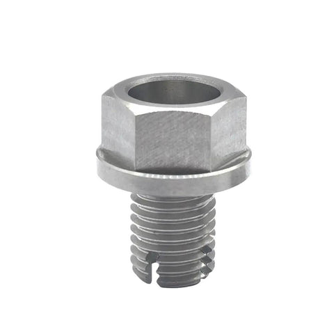 Heavy Duty Stainless Steel Oil Pan Drain Plug Repair Kit M12x1.5 Self Tapping With O Ring For Your Car To Stop Leaks And Fix Thread Damage Fast, close-up