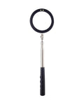 Telescoping Inspection Mirror With LED Light And 3.75 Inch Round Mirror, Extendable Handle From 14.5 To 39.4 Inches shown vertically