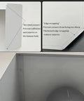 Tough As Nails Metal Awning For Ev Chargers And Security Cameras All Weather Roof Cover with beveled corners for safety.