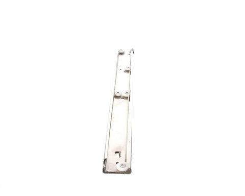 Drawer Rail GT011165 OEM Replacement Part For Fridges And Freezers, durable metal construction viewed from top angle.