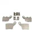 Premium Motorcycle Front And Rear Brake Caliper Repair Kit With Pins, Springs And Pads For Off Road Dirt Bikes, Delivers Strong Braking, Easy Fit, Durable Construction, Ideal Upgrade For Caliper Maintenance And Braking Stability. metal brake pads and clips set