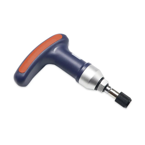 Adjustable Torque Screwdriver Set With Precision Dial 3 To 6 Nm Multi Bit Wrench For Electronics And Light Industry Easy Read Scale 6.35 Hex Connector Great For DIY Projects And Electrical Work, T-handle with metal shaft