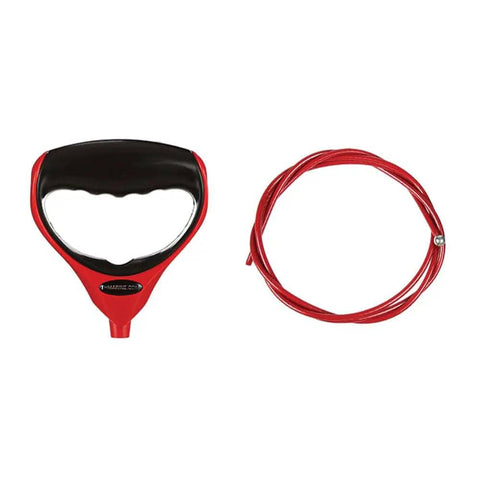 G Force Heavy Duty Trolling Motor Replacement Handle With Cushioned Grip and Release Cord Nylon Jacketed Stainless Steel Cable
