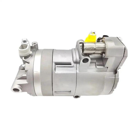 Electric AC Compressor For BMW 530Le G38 And X5 F15 Plug In Hybrid Rig High Voltage Scroll Cooling Unit side view image.